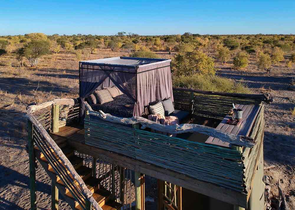 Skybed Treehouse - Khwai Botswana