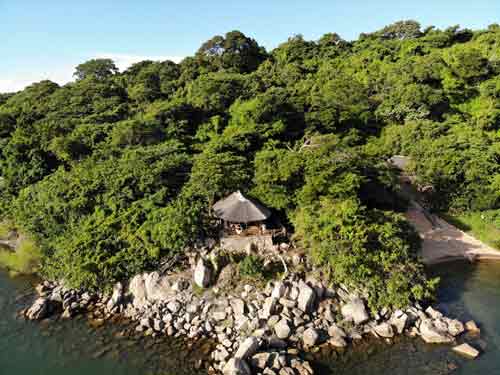 Blue Zebra Island - Lake Malawi