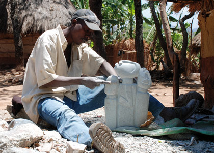 Tengenenge Art Village - beeldhouw workshop Zimbabwe